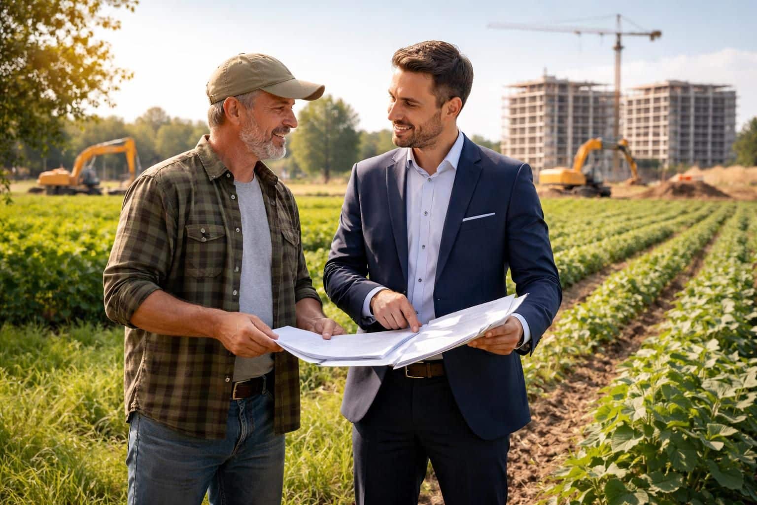 découvrez les étapes clés pour vendre un terrain agricole à un promoteur, de l'évaluation du terrain à la signature du compromis, en passant par les démarches administratives indispensables.
