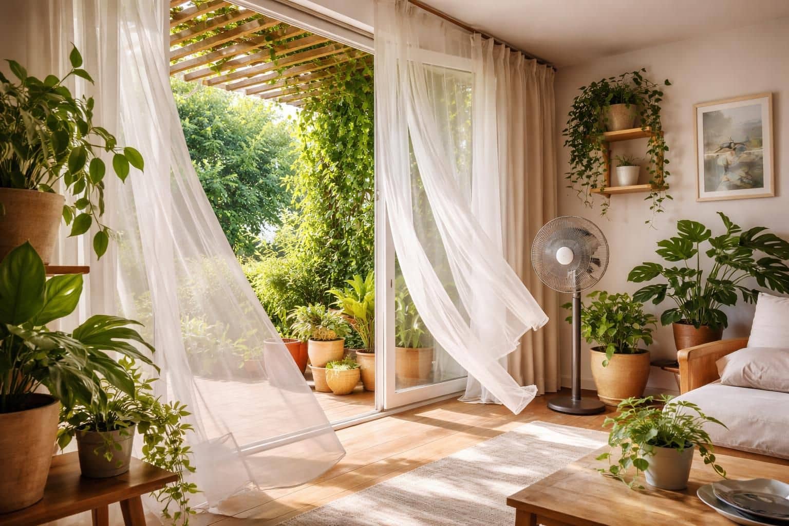 découvrez des méthodes naturelles et efficaces pour rafraîchir votre maison sans climatisation et lutter contre la chaleur estivale en douceur.